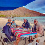 Camping on Espiritu Santo Island with Grassroots Travel