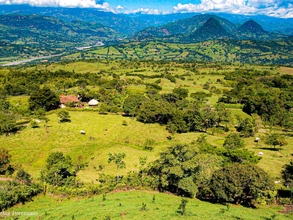 Andes central mountain range