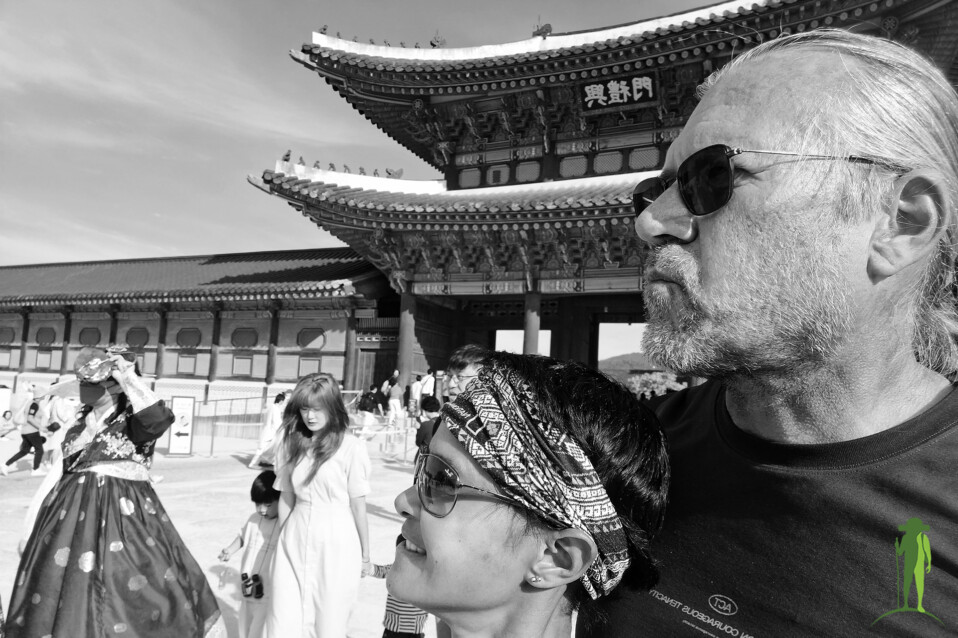 Sten and Tanya in Seoul © Grassroots Travel